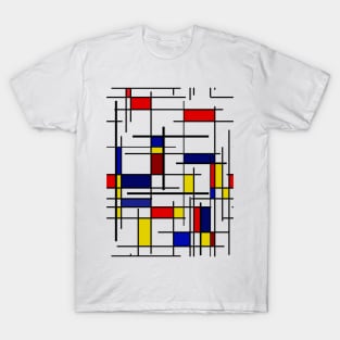 Mondrian Pattern T-Shirt